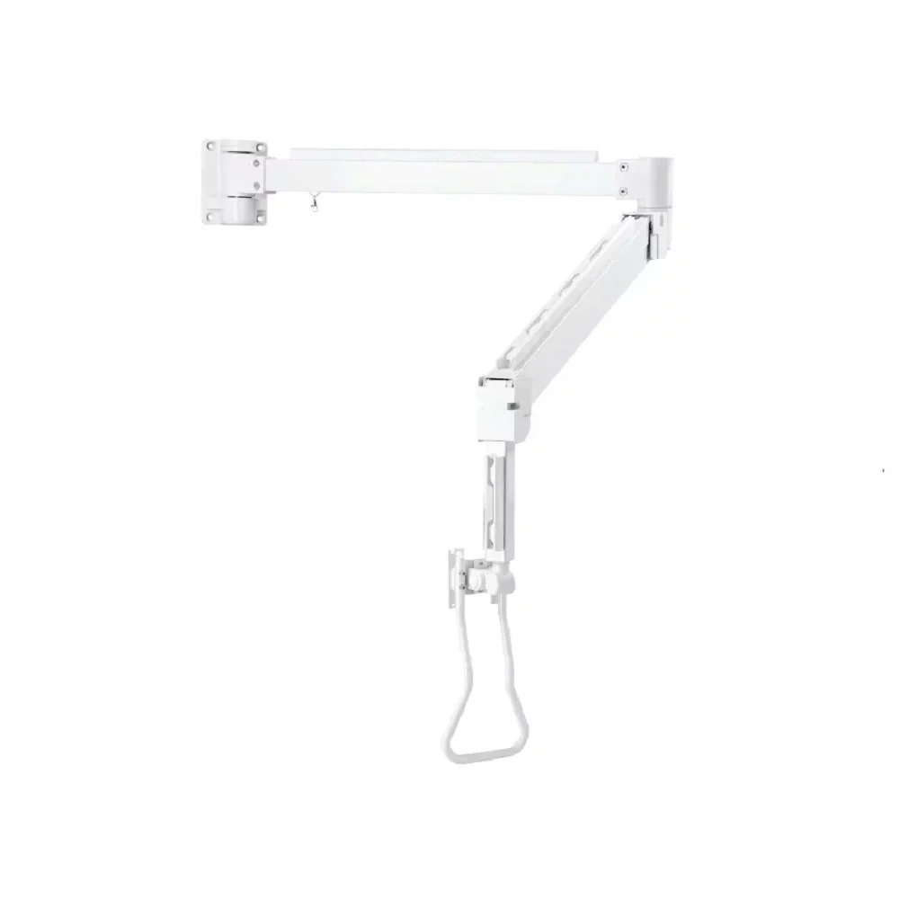 Extra Long Reach Articulated Wall-Mounted Single Monitor Arm
